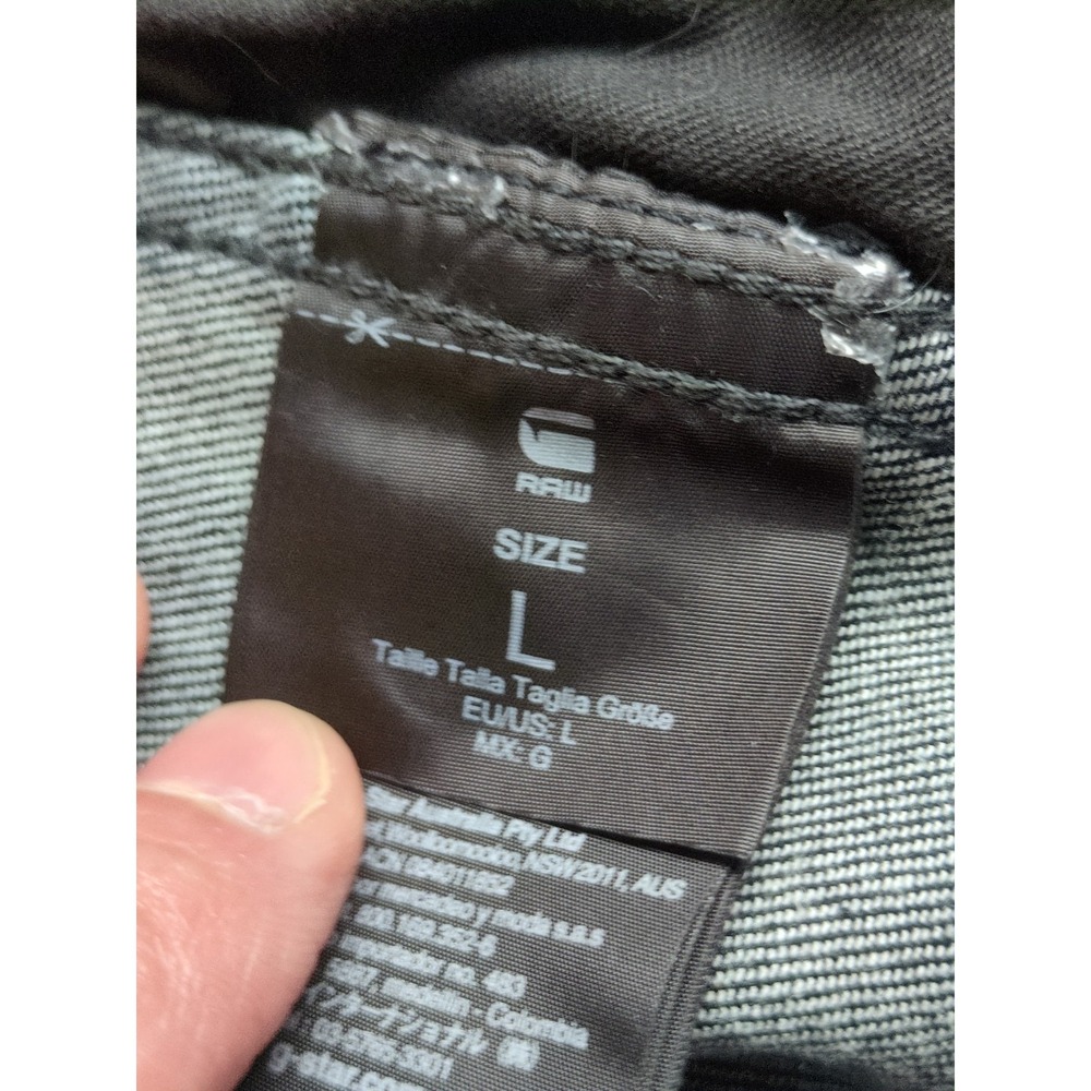 Men's Black Slim Button-Front Jacket - Picture 9 of 16